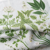 Potager Printed Linen Tea Towel