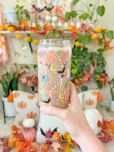 Colorful Halloween Glass