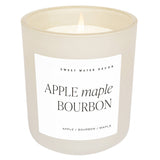 Apple Maple Bourbon / 15 oz Soy Candle