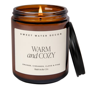 Warm and Cozy Soy Candle