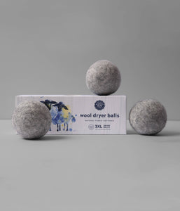 Wool Dryer Balls - Set of 3: White