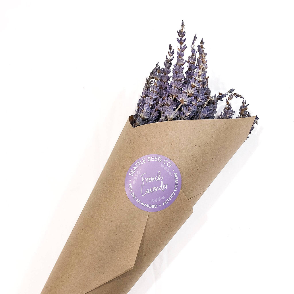 Dried French Lavender Bundles – Golden Garden