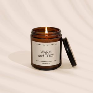 Warm and Cozy Soy Candle