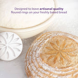 Artisan Bread Proofing Bowl with Embosser