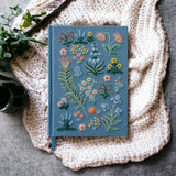 Menagerie Garden Embroidered Journal