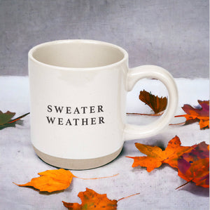 Sweater Weather Stoneware Coffee Mug