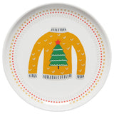 Ugly Christmas Sweater Appetizer Plates Set of 4