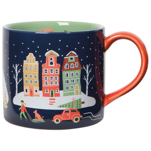 Candy Cane Lane Christmas Mug in a Box