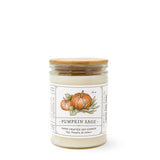 Soy Candle, Pumpkin Sage, Fall Scent Finding Homes Farms