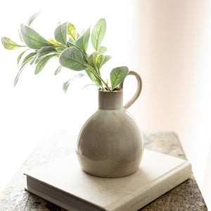 Handcrafted Earthen Pitcher Vase