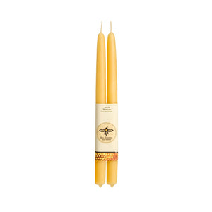 100% Pure Beeswax Tapers