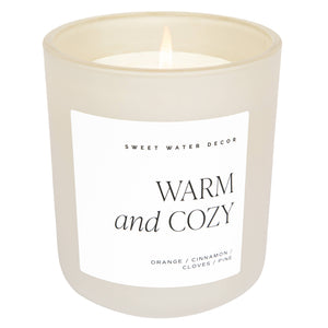 Warm and Cozy Soy Candle